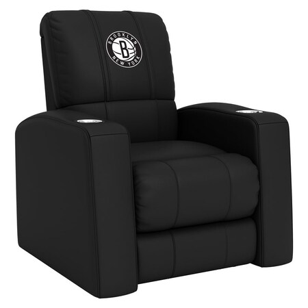 Dreamseat Home Theater Recliner with Brooklyn Nets Secondary XZ418301RHTCDBLK-PSNBA31072